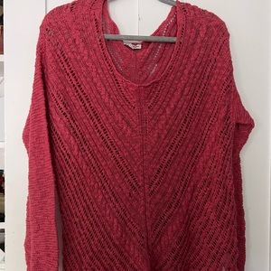 Pink AE slouchy sweater